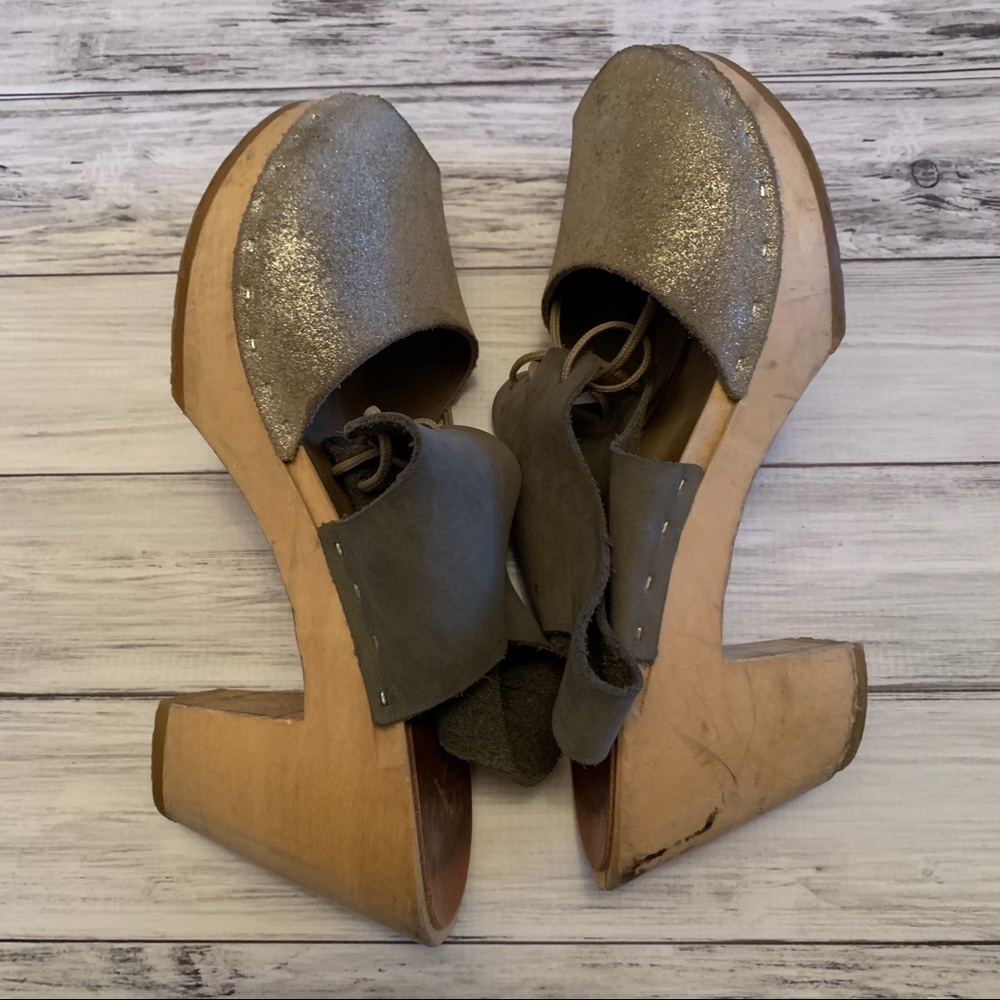 Bryr Clogs Platform Sandals 36 Women’s